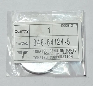 Genuine Tohatsu/Nissan 369-64124-0 Washer OEM New Factory Boat Parts - Foto 1 di 2