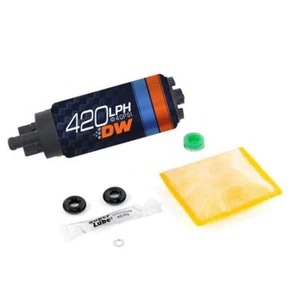Pompe à carburant électrique DeatschWerks - Pompe à carburant DW420 pour Evo 7/8/9 et AWD DSM - Photo 1/2