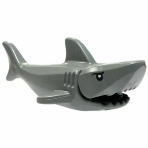 LEGO Minifigure SHARK Creature Sea Animal Ocean Opening Mouth Printed Eyes JAWS - Picture 1 of 1