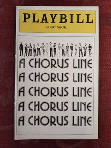 PLAYBILL Program Magazine July 1978 A CHORUS LINE - Picture 1 of 1