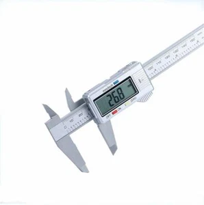 150mm 6" Plastic Electronic Digital Vernier Caliper Depth Measurement - Bild 1 von 1