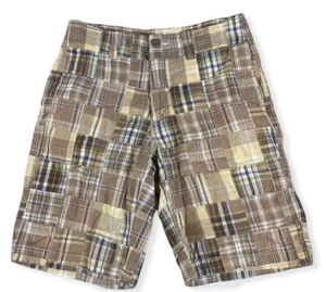 Urban Pipeline UP Mens 100% Cotton Madras Plaid Shorts Size 32 Inseam 11” Multi - Picture 1 of 6