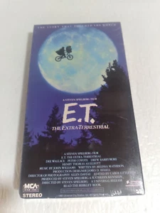 E.T. VHS (SEALED) THE EXTRA TERRESTRIAL MCA HOME VIDEO 1988 STEVEN SPIELBERG - Picture 1 of 2