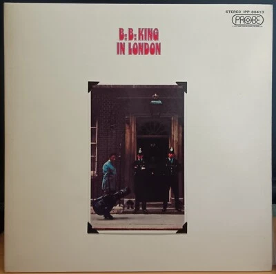 B.B. King ‎– In London - 1971 Japan press LP record excellent, cover VG+, no OBI - Image 1 of 4