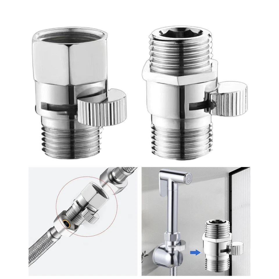 Shower Flow Control Valve Regulator Easy to Operate for Handheld Shower Head - Image 1 of 1