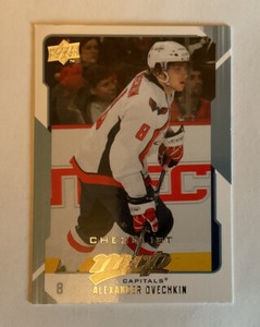 2008-09 Upper Deck MVP #300 Alexander Ovechkin Checklist 800 Goals