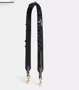 COACH BUTTERFLY EXOTIC LEATHER SNAKESKIN NOVELTY STRAP 68591 - Picture 1 of 7
