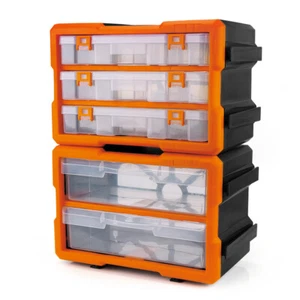 Organizador de piezas de gabinete de almacenamiento de herramientas de 5 cajones cajones taller cofre garaje - Imagen 1 de 14