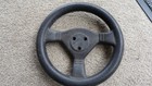 ARCADE MACHINE STEERING WHEELS, REMOVED FROM VARIOUS MACHINES