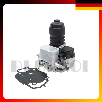Ölfiltergehäuse mit Ölfilter Dichtung Ölfiltergehäuse Für A4 8K A5 8T 057115373B - Bild 1 von 4