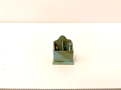 Miniature Dollhouse Desk Top Caddy - Image 1 of 4