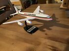 EMERY WORLDWIDE MODEL AIRPLANE W/ DISPLAY STAND Promo 11” Long And 10.25” Wide