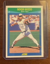 1990 Score Rising Star #48 Goose Gozzo Blue Jays 