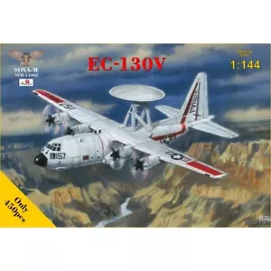 SOVA-M SVM 14002 Modellino aereo in plastica kit scala 1:144 EC-130V (AEW&C) - Foto 1 di 10