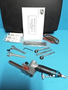 Dynabrade 15006 Mini- Dynafile Belt Sander 25,000 RPM, Versatility Kit. - Picture 1 of 21