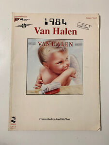 Van Halen 1984 Guitar Tab / Tablature Book - Cherry Lane 1991