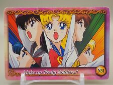 Make up Pretty Soldiers!! PRETTY SOLDIER Sailor Moon N31 Card TCG Japanese B640