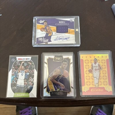 2015-16 Panini Absolute - Tools of the Trade D'Angelo Russell / - Image 1 of 4