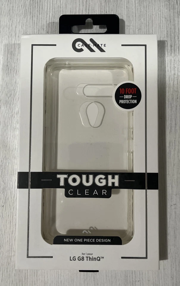 Case-Mate Tough Clear Case for LG G8 ThinQ - Clear - Image 1 of 1