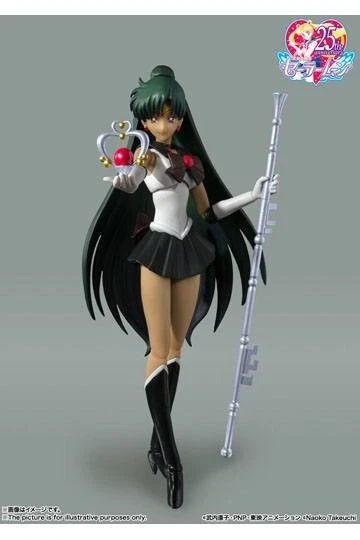 Sailor Pluto Sailor Moon Animation Color Edition SH Figuarts Action Figure 15 cm - Immagine 1 di 4