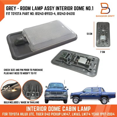 Interior Dome Cabin Light Lamp FIT Toyota Hilux Ute LN145 LN165 LN174 97-04 D4D - Image 1 of 4