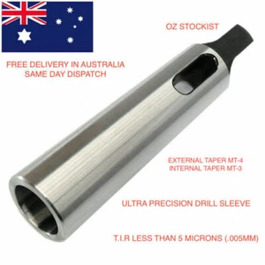 PRECISION DRILL SLEEVE MT4X3 CNC CYLINDRICAL GRINDED - Bild 1 von 1