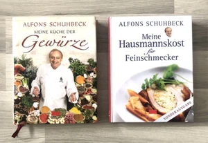 2 x Alfons Schuhbeck Meine Küche der Gewürze + Meine Hausmannskost Feinschmecker - Bild 1 von 4