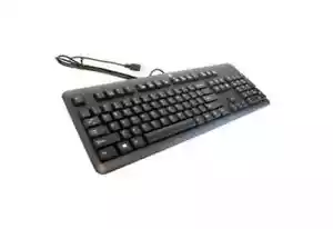 HP USB Wired Black Keyboard - 672647-003 - Picture 1 of 5
