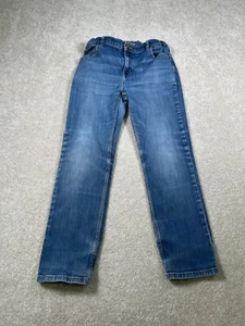 Wonder Nation Kids Jeans Size 14 Denim Adjustable Waist - Picture 1 of 8