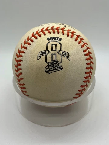 Cal Ripken Jr 2130 2131 Official MLB Rawlings Baseball Baltimore Orioles *B Cover