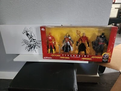 DC Direct Exclusive FLASHPOINT ACTION FIGURE BOX SET w/ Casino Chip & Outer Box - Image 1 of 4