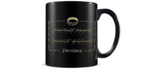Der Herr der Ringe Tasse  One Ring schwarz/goldfarben Standard - Bild 1 von 2