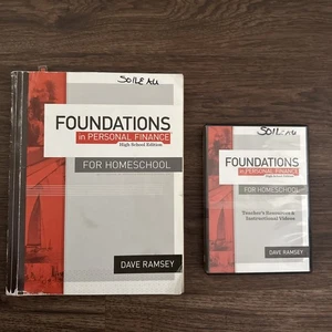 Foundations in Personal Finance High School Edition For Homeschool workbook/dvds - Picture 1 of 1
