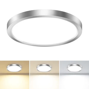 1PACK LED Flush Mount Ceiling Light, 3CCT Selectable 3000K-4000K-6500K & 100W... - Picture 1 of 6