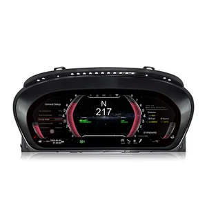 Cuadro de instrumentos velocímetro LCD de 12,3 pulgadas Linux Digital Cluster para BMW E60 - Imagen 1 de 18