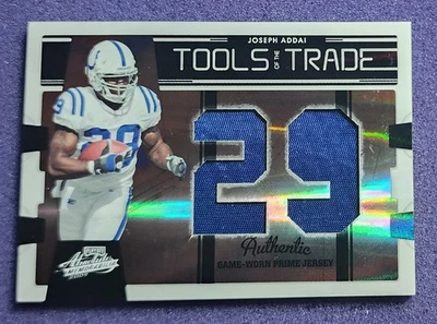 2009 Absolute Joseph Addai Tools of the Trade /5 Game-Worn Prime Patch #59 - Image 1 of 4