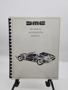 1981 DMC DeLorean Motor Company Technical Information Manual Service Guide - Picture 1 of 8