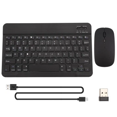 Teclado y Ratón Inalámbricos Bluetooth Ultrafinos y Silenciosos, Adecuados 2550 - Imagen 1 de 4