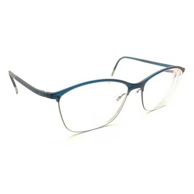 Оправа для очков Silhouette SPX 1575 40 6060 титаново-зеленая половина обода 51-16 135 - Изображение 1 из 4