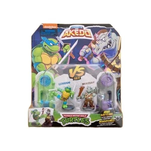 LEGENDS OF AKEDO ● TMNT● Leonardo Vs Rocksteady ● Teenage Mutant Ninja Turtles - Picture 1 of 4