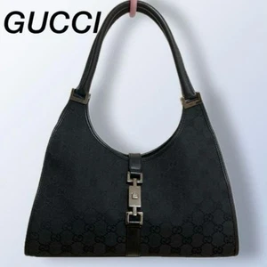 Gucci Jackie One Shoulder Bag GG Canvas GUCCI - Picture 1 of 12