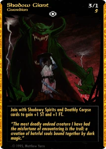 Shadow Giant - Base Set - Tempest of the Gods CCG - Bild 1 von 6