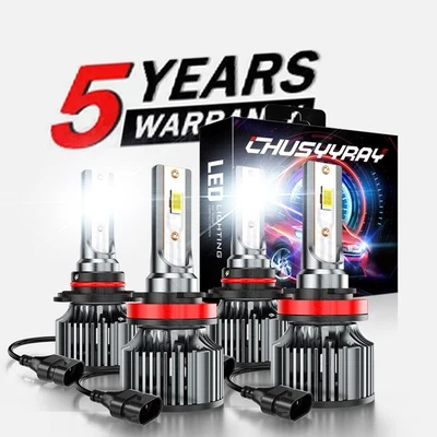 For Chevrolet Colorado 2015-2020 2021 2022 LED Headlight Light Bulbs Combo - Image 1 of 4