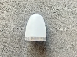 G9 Pantalla Cristal Repuesto 23mm Apertura Blanco Altura 8cm - Imagen 1 de 6