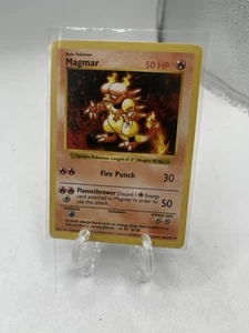 Magmar Pokemon Base Set Shadowless Uncommon Card #36 36/102   - Picture 1 of 1