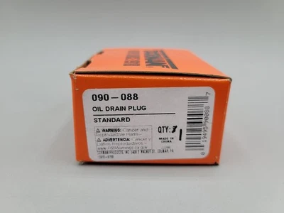 Tapón de drenaje de aceite estándar Dorman 090-088 para modelos BMW Lincoln Mercedes-Benz Foto 1 de 2