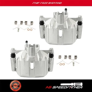 Par de pinzas de freno delanteras con soporte para Honda Civic 2012 2013 2014 2015 - Imagen 1 de 9