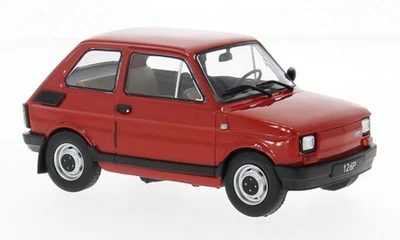 WHITE BOX FIAT 126 p - 1985 - red - WhiteBox 1:24