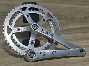 Vintage Ritchey Logic Sugino Crankset Rare Double Tiagoa Hardware 175mm 23 OZ - Picture 1 of 11