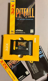 Pitfall: The Mayan Adventure (Sega 32X, 1995)  Pitfall 32X With HTF Map - CIB